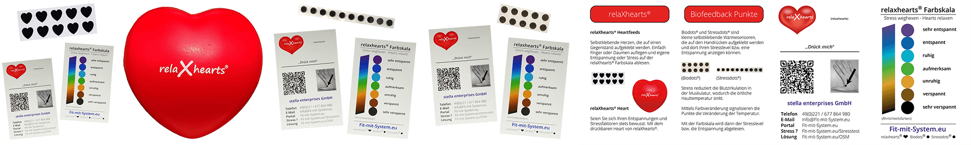 relaXhearts® & Biodot® Sortiment